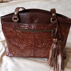 Patricia Nash Poppy Leather Handbag